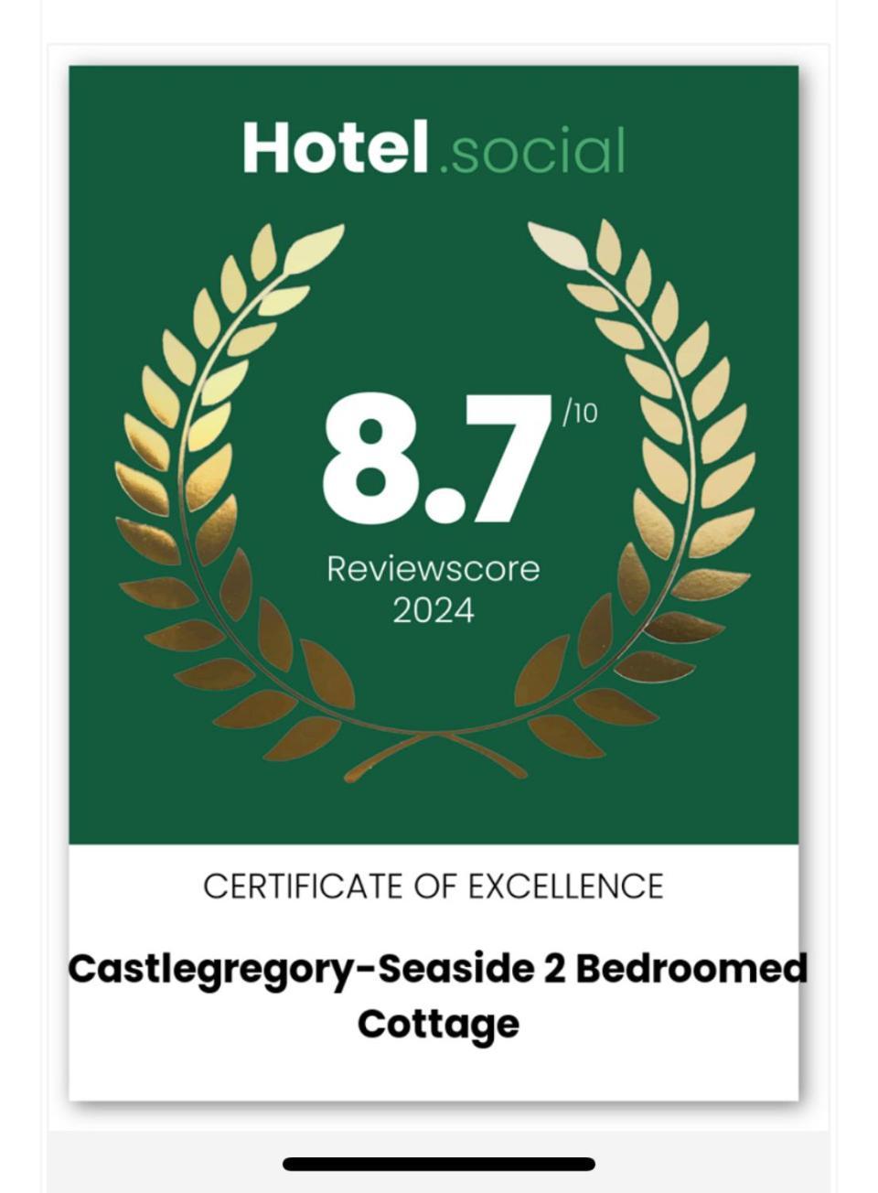 Castlegregory-Seaside 2 Bedroomed Cottage Kültér fotó